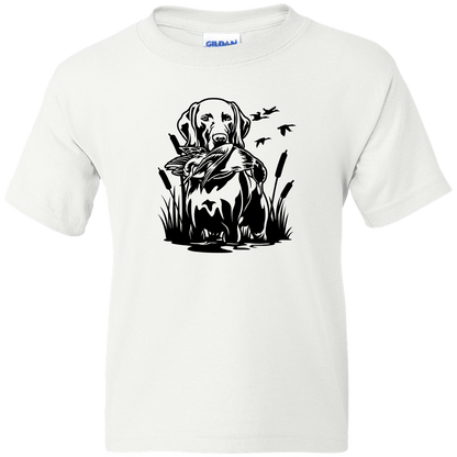 Duck Hunting Dog Adult Tee