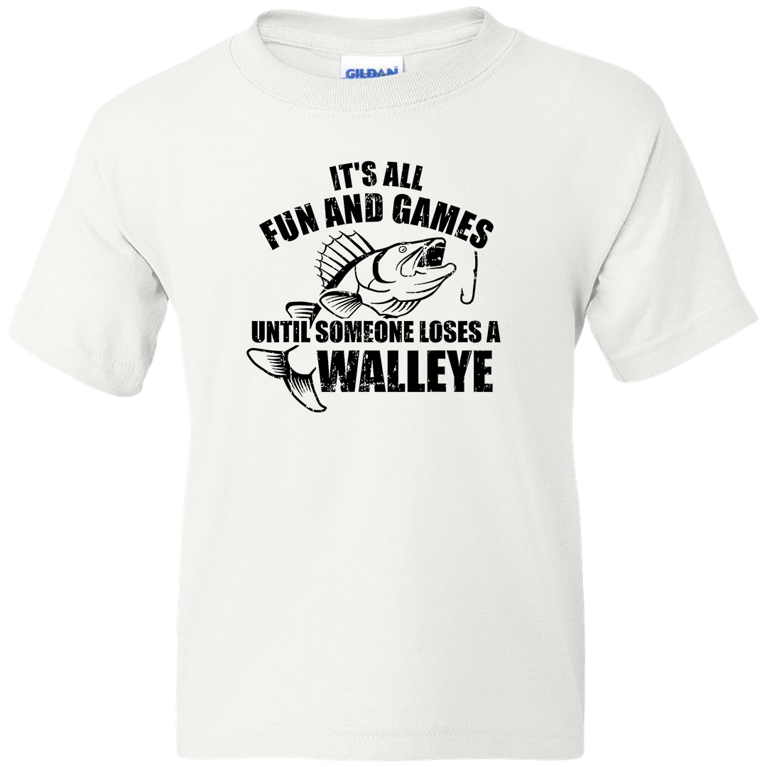 Walleye Games Kids Tee
