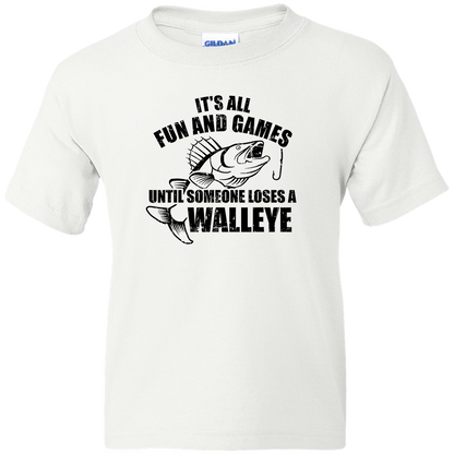 Walleye Games Kids Tee