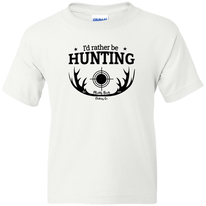 I'd Rather be Hunting Kids Tee