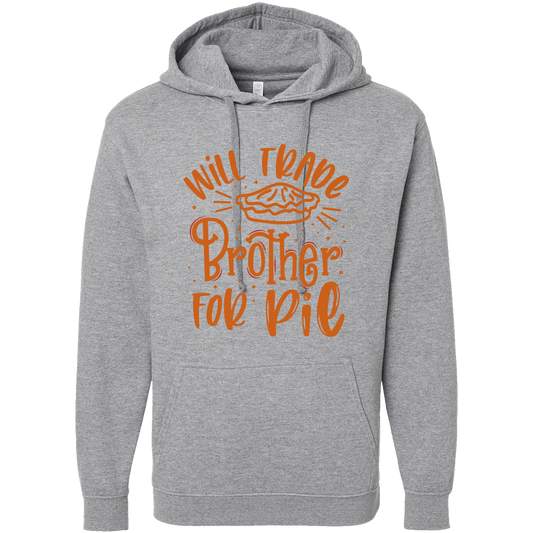 Trade Brother for Pie Adult Hoodie
