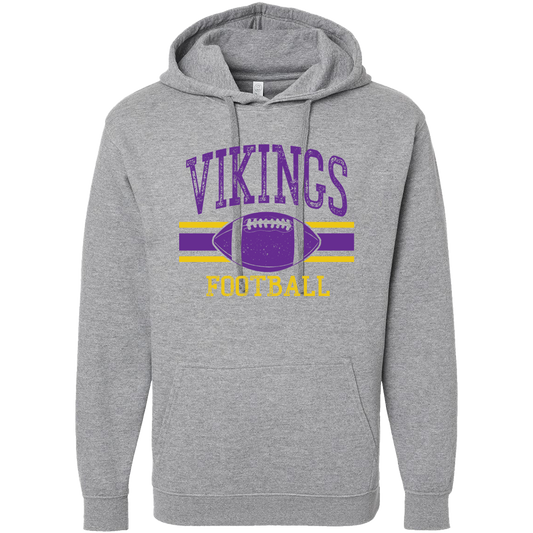 Vikings Football Adult Hoodie