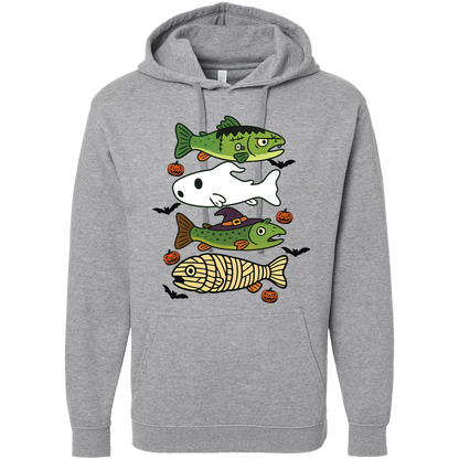 Halloween Fish Adult Hoodie
