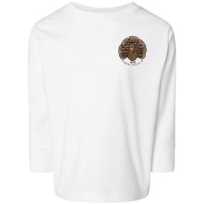 Thanksgiving Blessing Kids Long Sleeve Tee