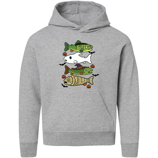 Halloween Fish Kids Hoodie