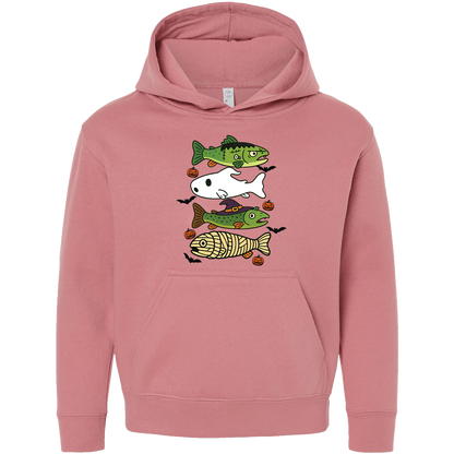 Halloween Fish Kids Hoodie