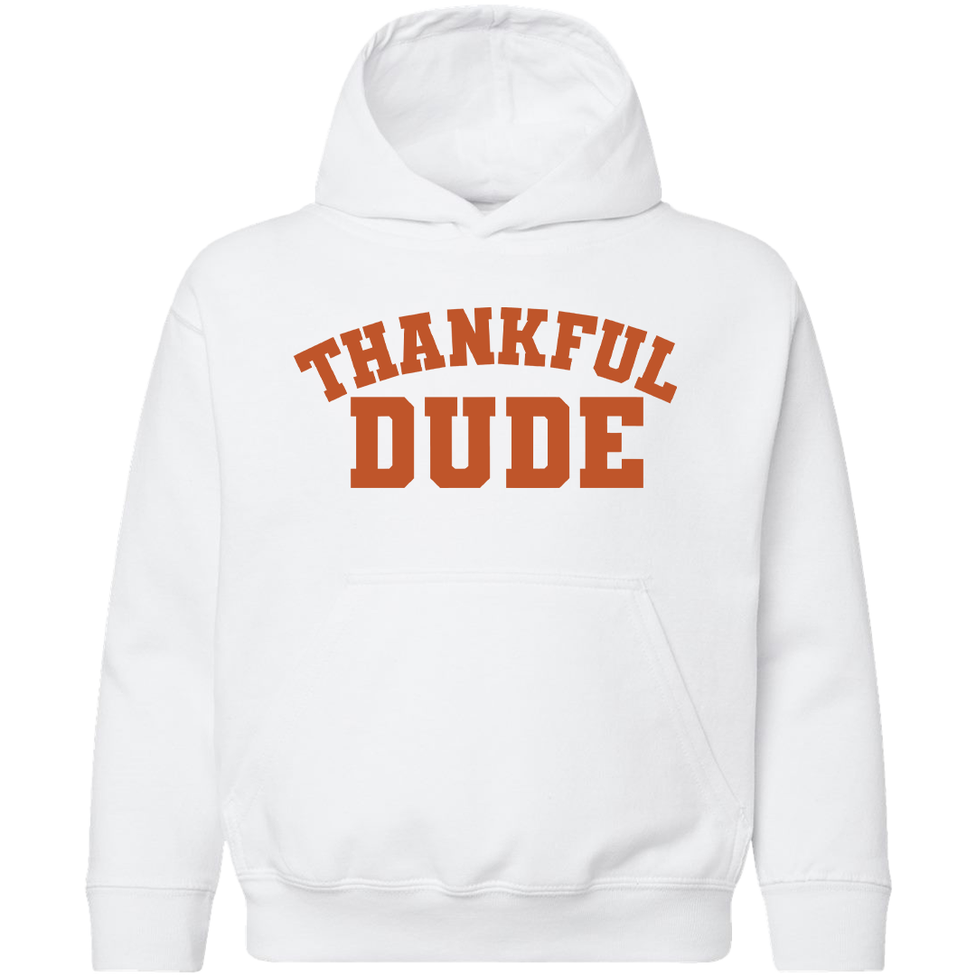 Thankful Dude Kids Hoodie
