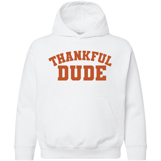 Thankful Dude Kids Hoodie