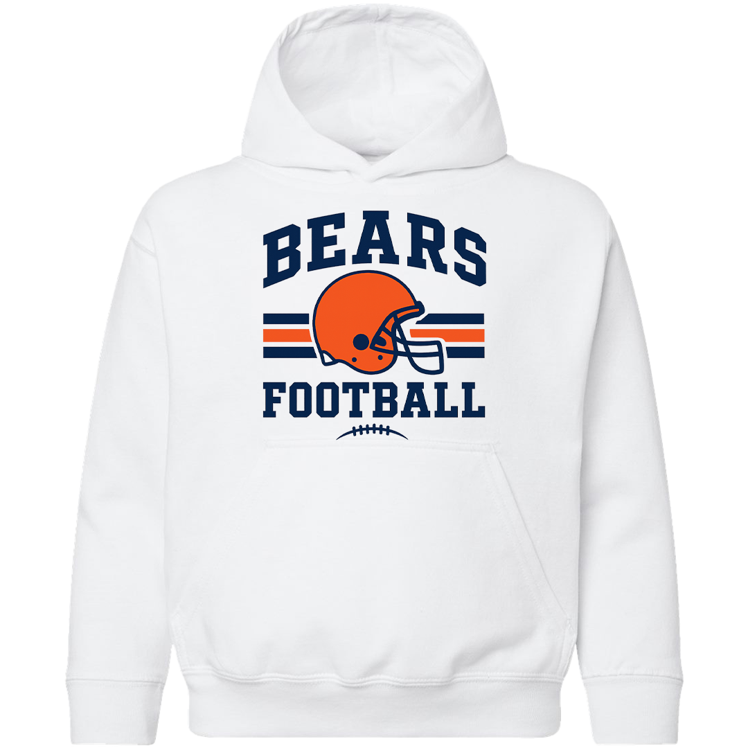 Bears Football Kids Hoodie