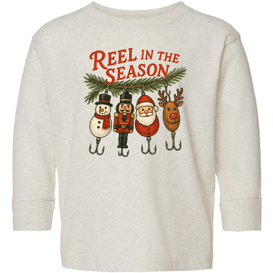 Reel Season Kids Long Sleeve Tee