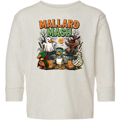 Mallard Mash Kids Long Sleeve Tee