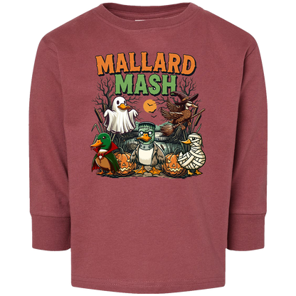 Mallard Mash Kids Long Sleeve Tee