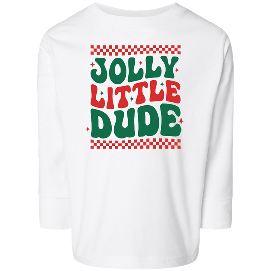 Jolly Dude Toddler Long Sleeve Tee