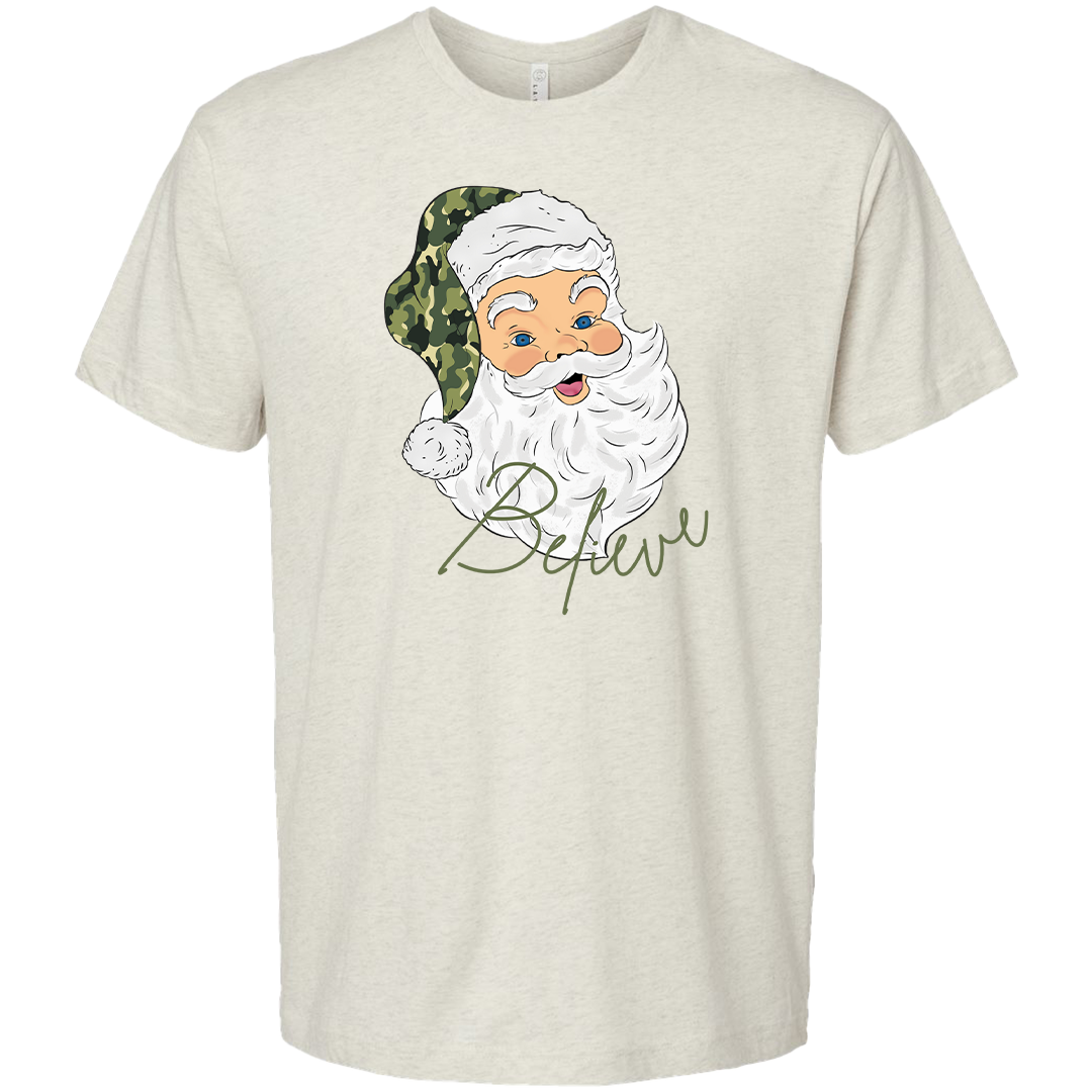 Believe in Santa Adult Tee