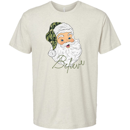 Believe in Santa Adult Tee