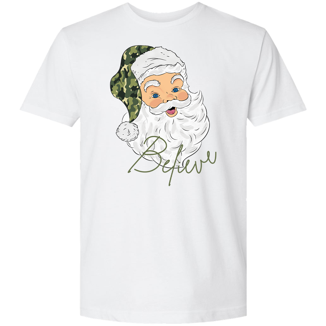 Believe in Santa Adult Tee