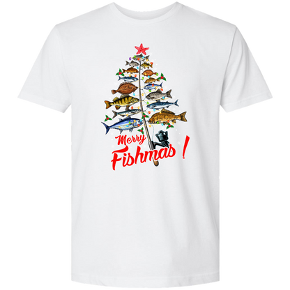 Merry Fishmas Adult Tee