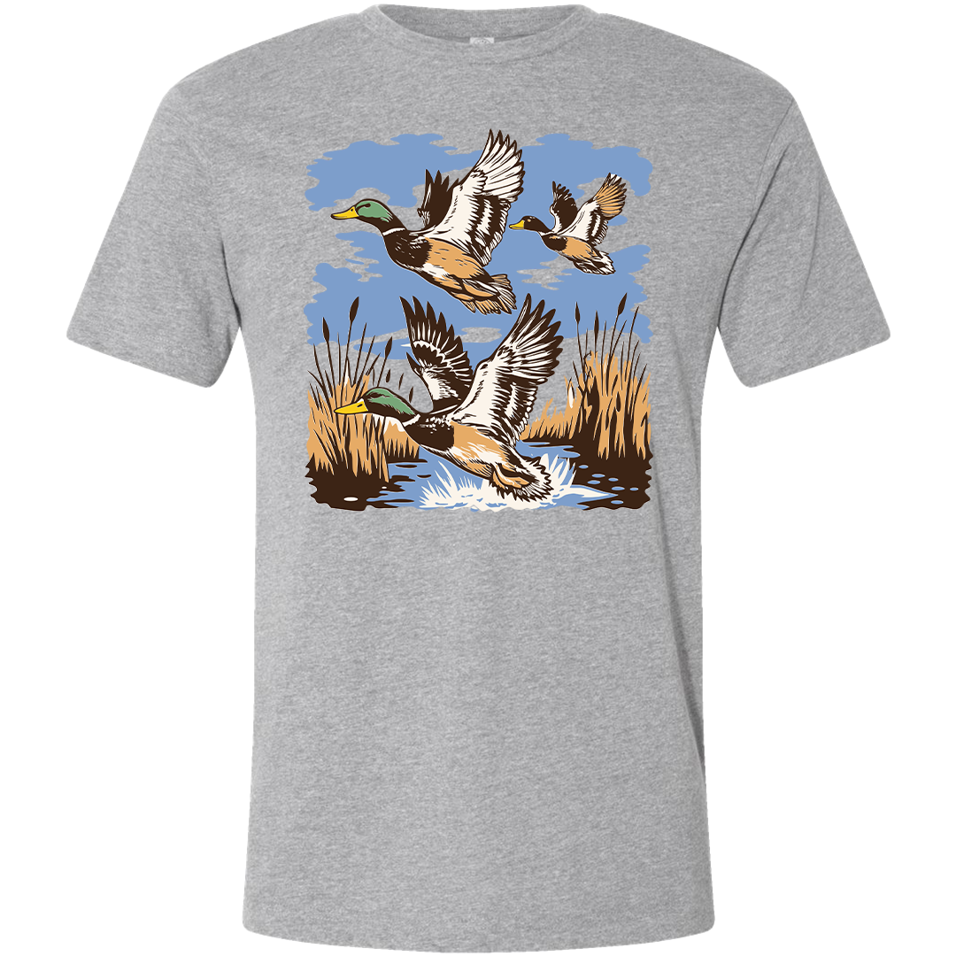 Vintage Ducks Adult Tee