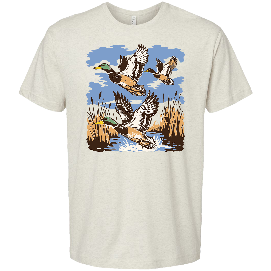 Vintage Ducks Adult Tee