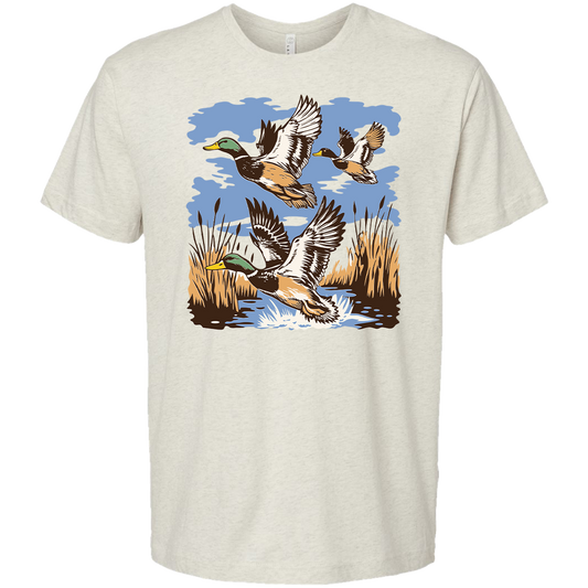 Vintage Ducks Adult Tee