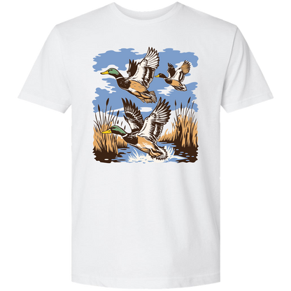 Vintage Ducks Adult Tee