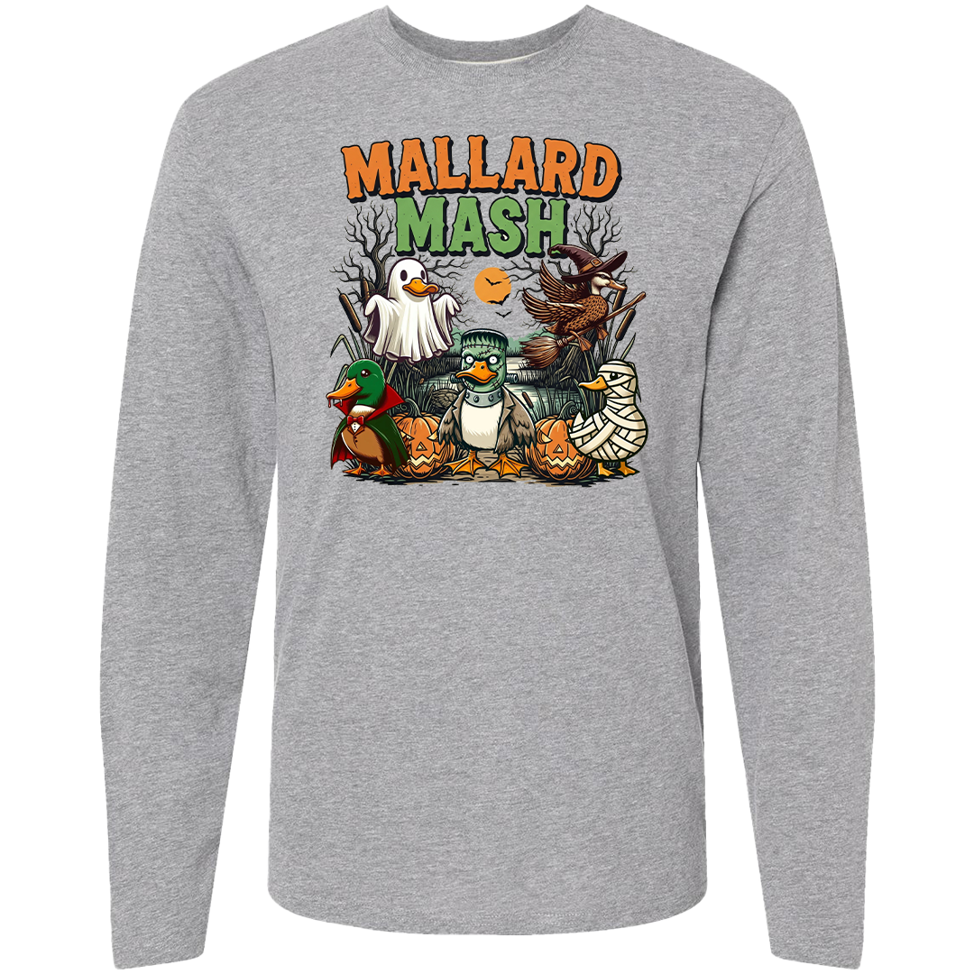 Mallard Mash Adult Long Sleeve Tee