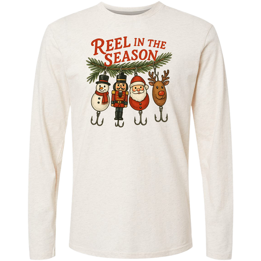 Reel Season Adult Long Sleeve Tee