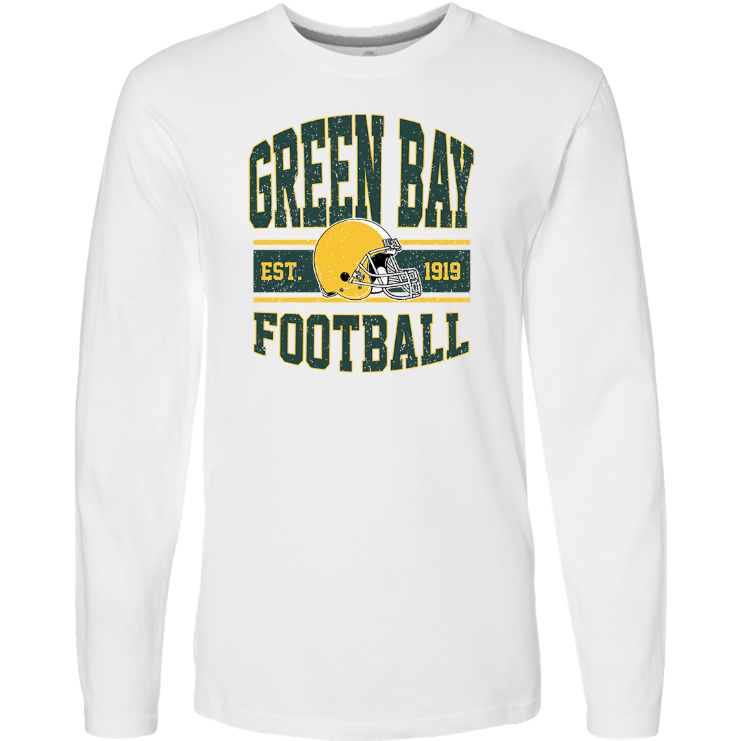 Green Bay Football Adult Long Sleeve Tee