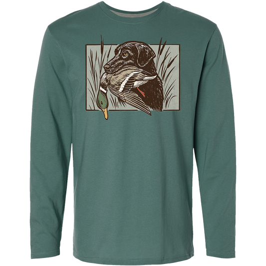 Duck Dog Adult Long Sleeve Tee