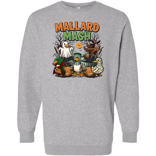 Mallard Mash Adult Crew Neck Sweatshirt