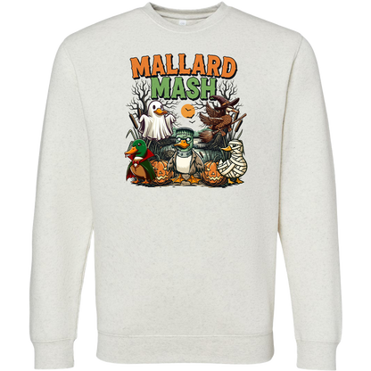 Mallard Mash Adult Crew Neck Sweatshirt