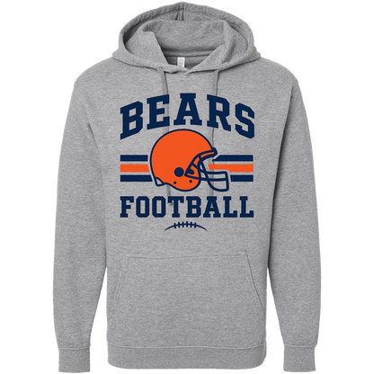 Bears Football Adult Hoodie