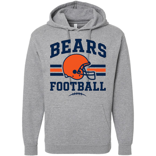 Bears Football Adult Hoodie