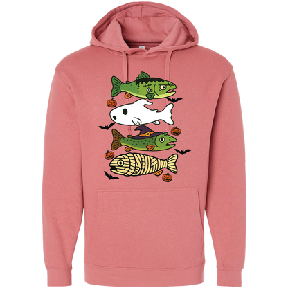 Halloween Fish Adult Hoodie