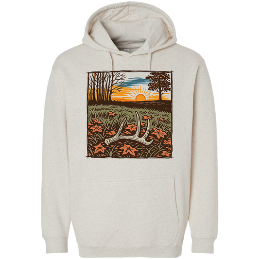 Antler Shed Adult Hoodie