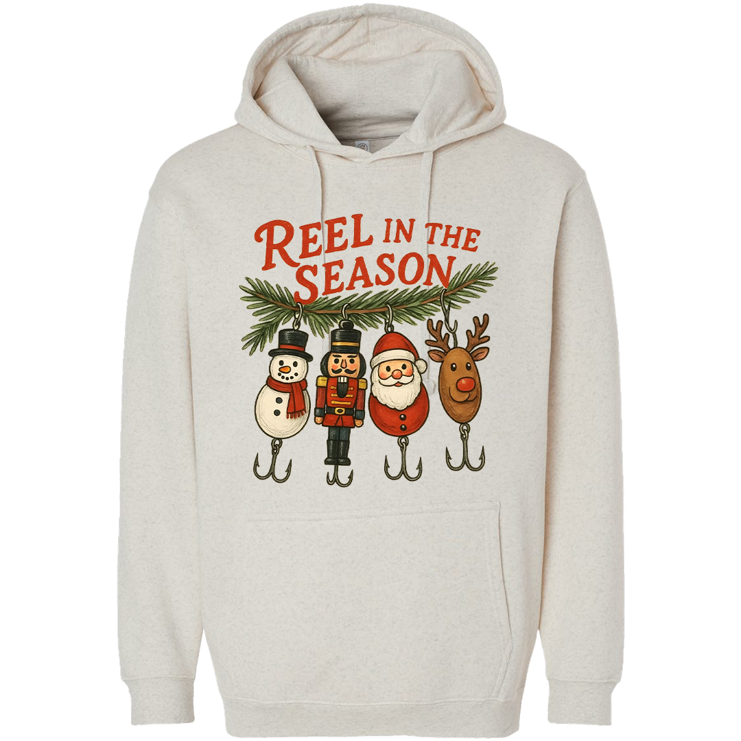 Reel Season Adult Hoodie