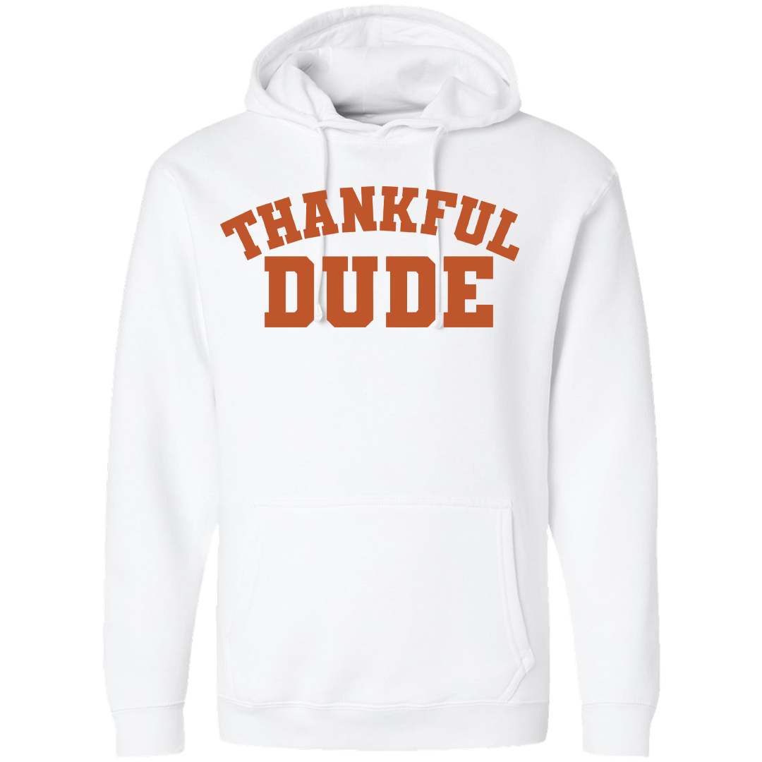 Thankful Dude Adult Hoodie