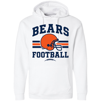 Bears Football Adult Hoodie