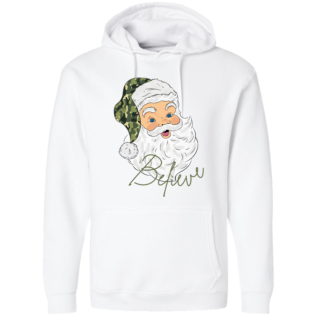 Believe in Santa Adult Hoodie