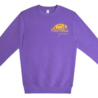 Football Season Women's Crew Neck Sweatshirt