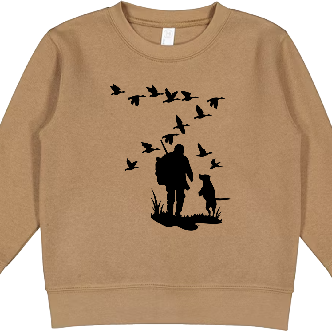 Waterfowl Magic Kids Crew Neck Sweatshirt