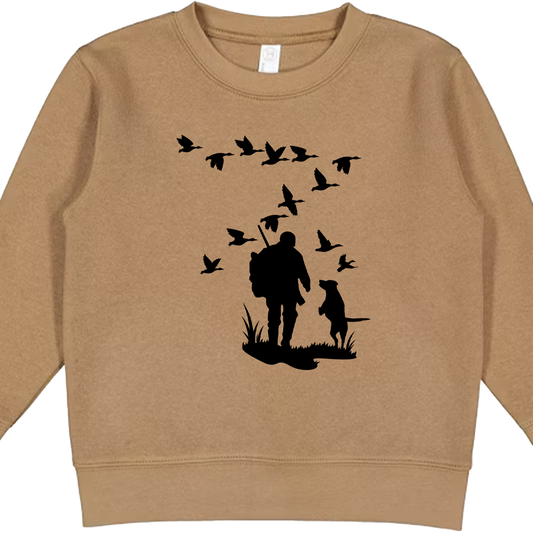 Waterfowl Magic Kids Crew Neck Sweatshirt