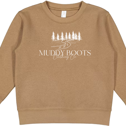 Muddy Boots Kids Crew Neck Sweatshirt