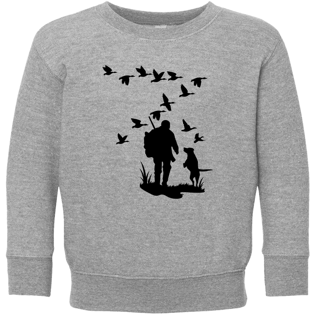Waterfowl Magic Toddler Crew Neck Sweatshirt