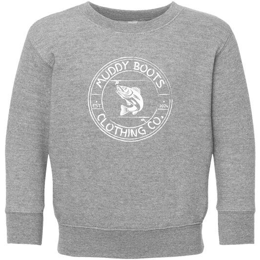 Rod Bending Toddler Crew Neck Sweatshirt