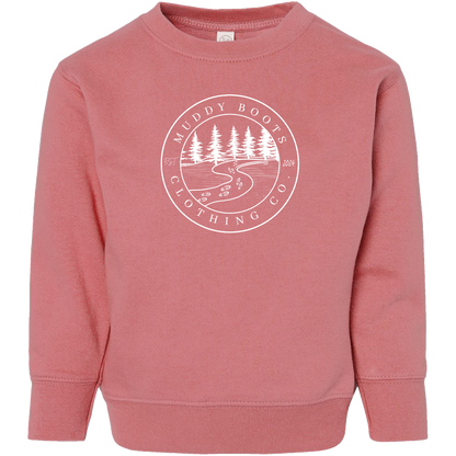 Muddy Trails Kids Crew Neck Sweatshirt