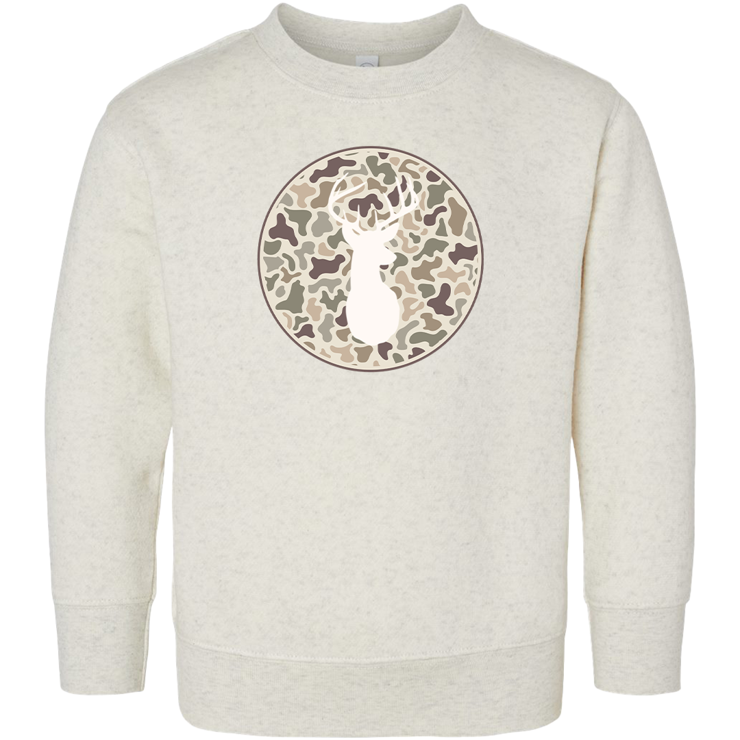 Whitetail Kids Crew Neck Sweatshirt