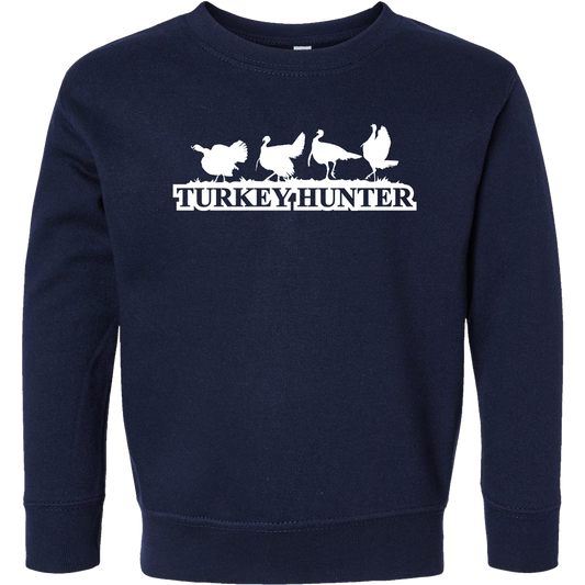 Turkey Hunter Kids Crew Neck Sweatshirt