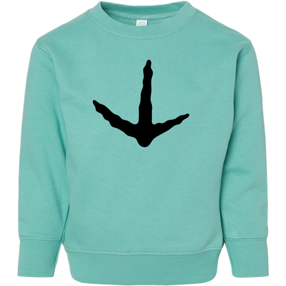 Turkey Toes Toddler Crew Neck Sweatshirt