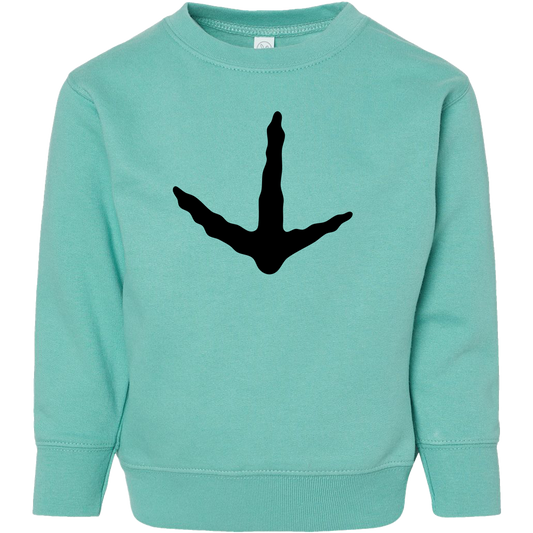 Turkey Toes Toddler Crew Neck Sweatshirt